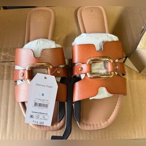 Time and Tru women’s 9 sandals- 2 pair- nwt